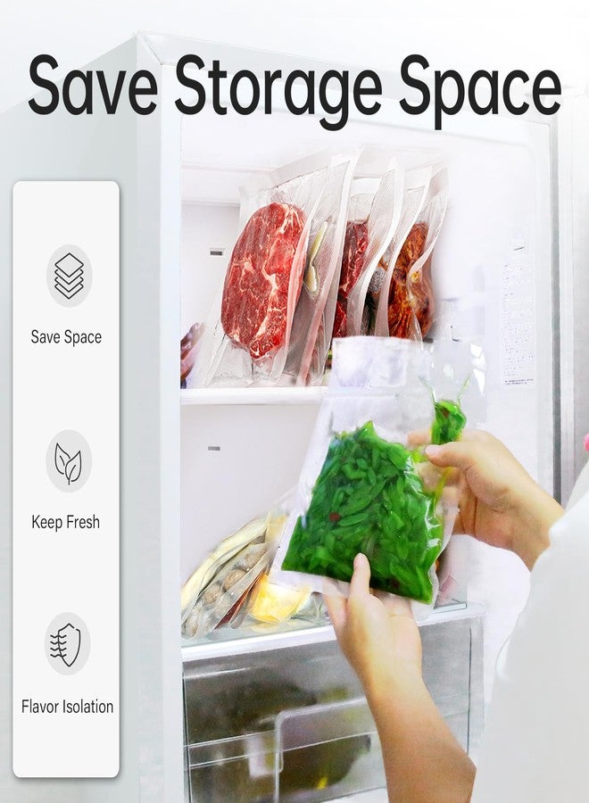 R-PACK Vacuum Sealer Bags 50pcs, 8" x 10" Commercial Grade PreCut Bag, BPA Free and Heavy Duty - Image 4